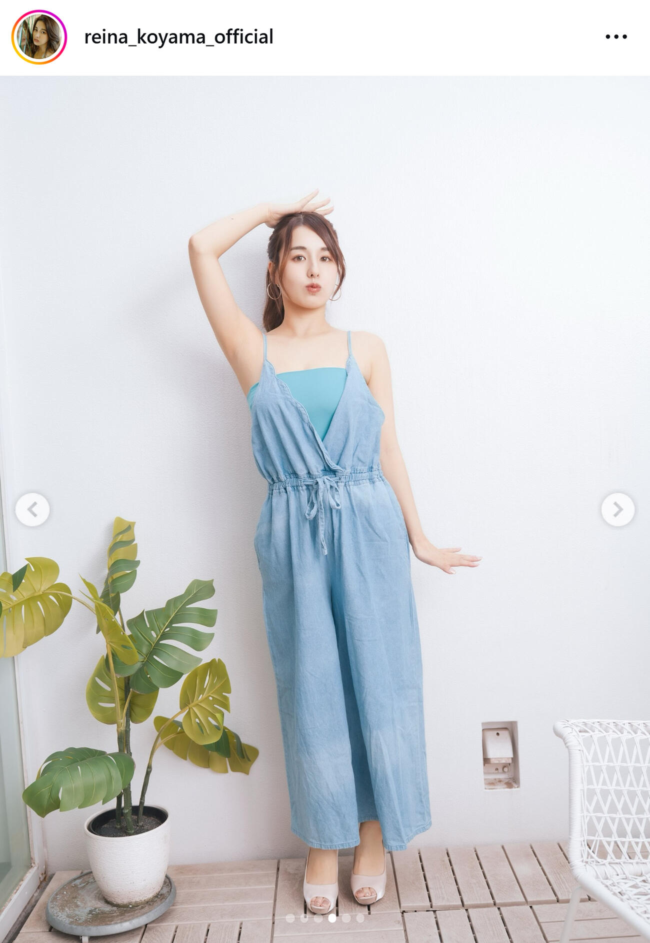 小山玲奈のインスタグラムから