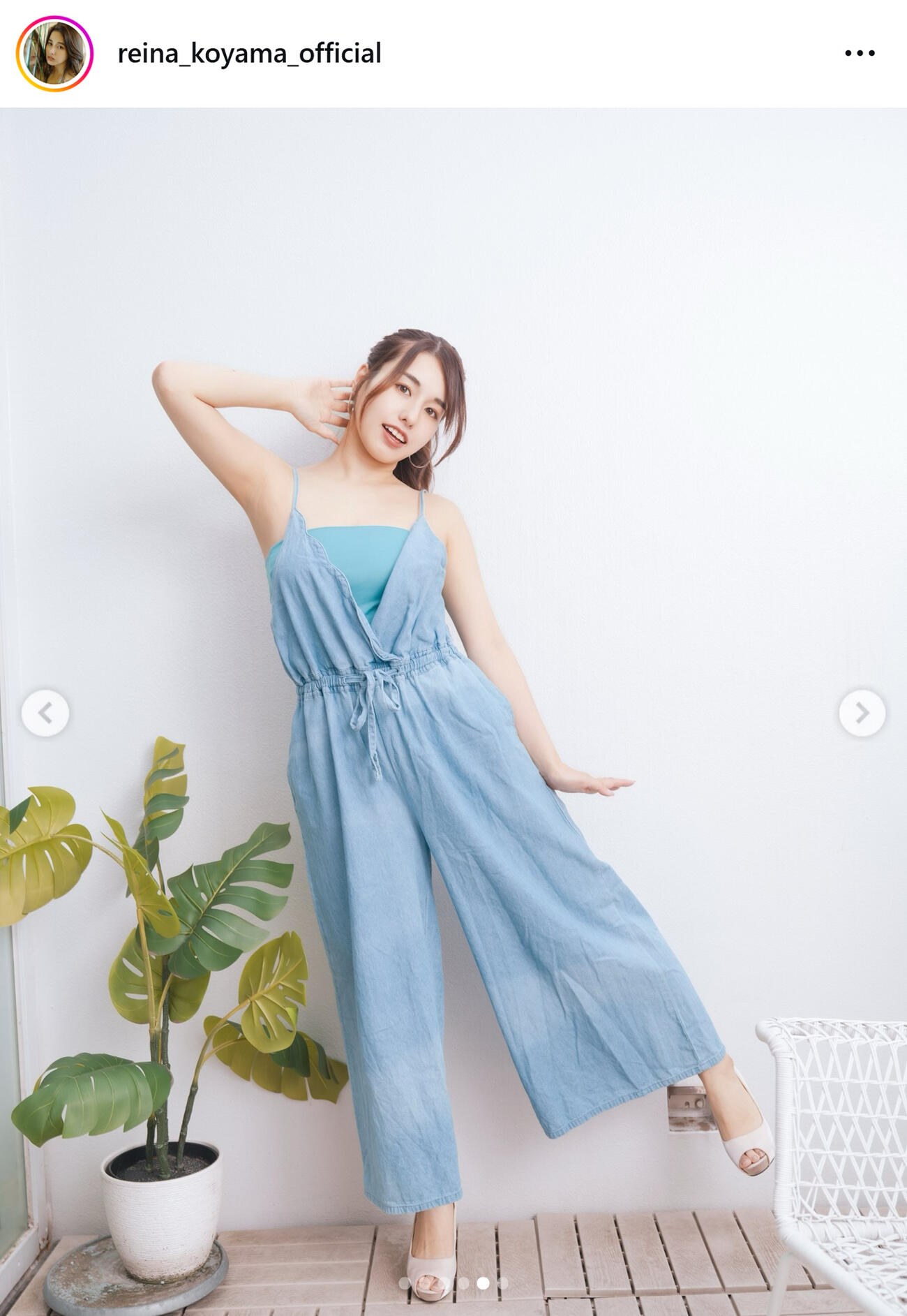 小山玲奈のインスタグラムから