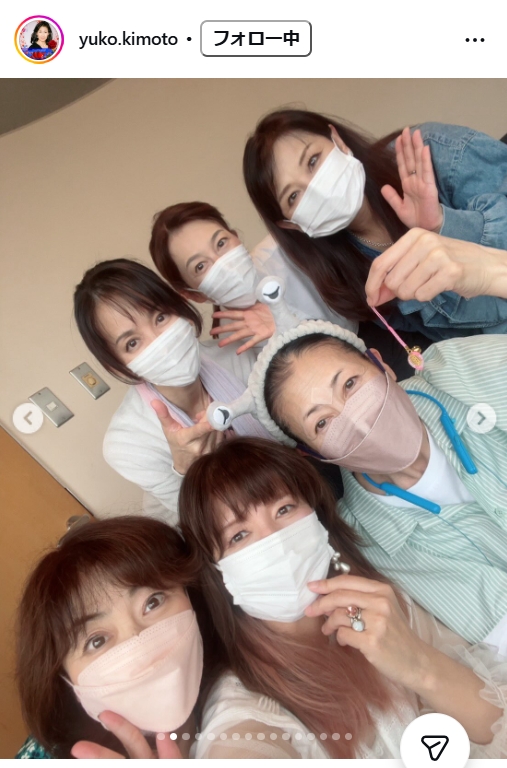 木元ゆうこのインスタグラムから