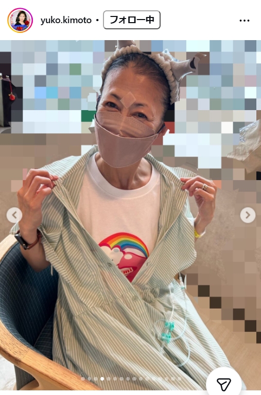 木元ゆうこのインスタグラムから