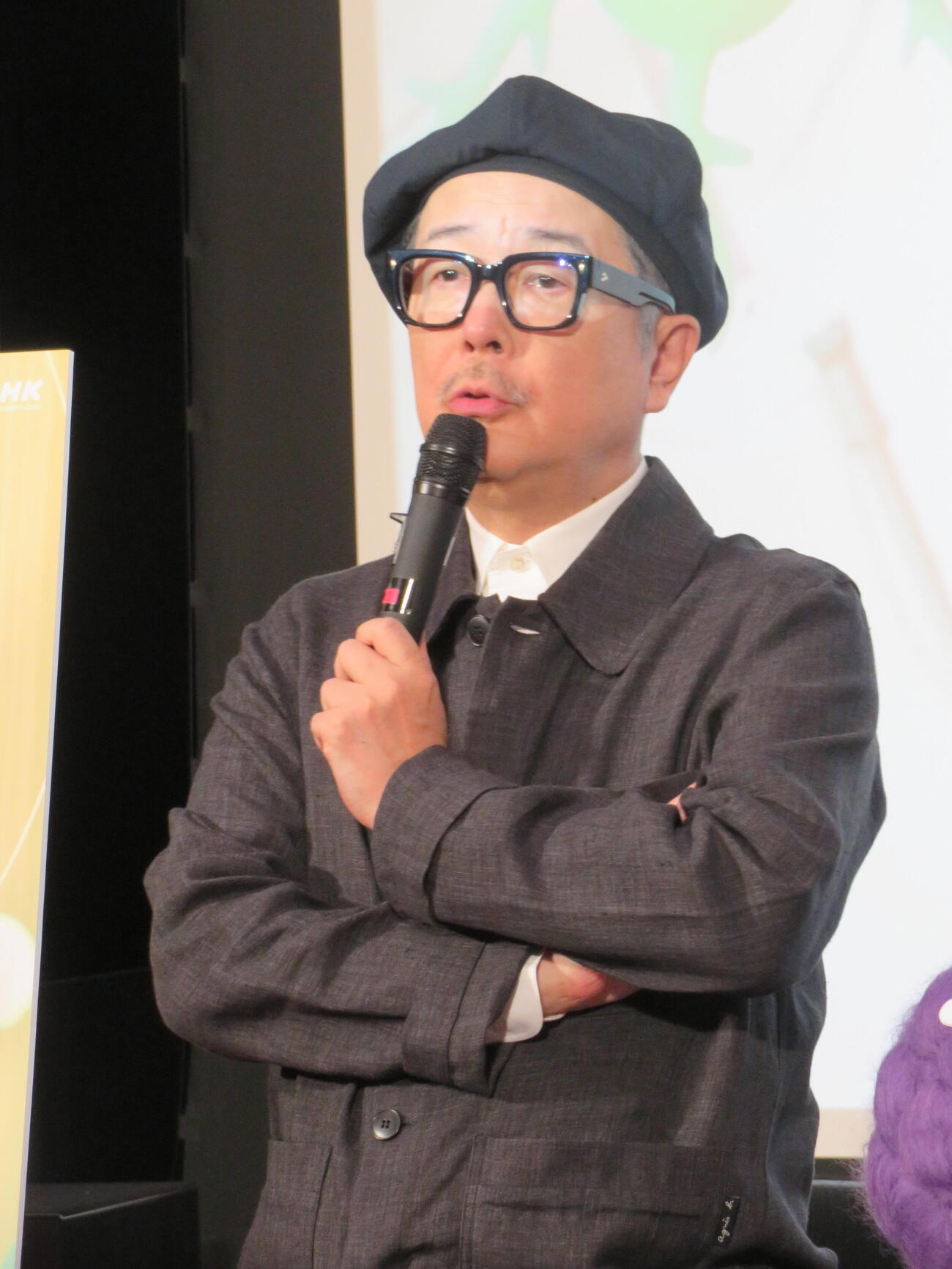 NHKスペシャル　シリーズ「病への挑戦」試写会に出席したリリー・フランキー（2026年9月撮影）