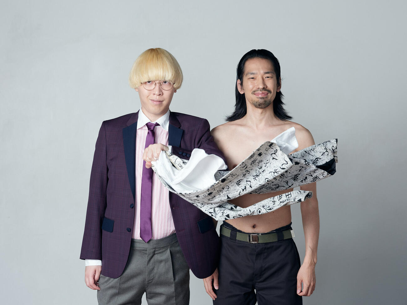 真空ジェシカのガク（左）と川北茂澄