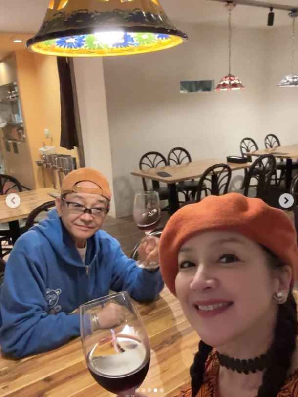荒木由美子のインスタグラムから
