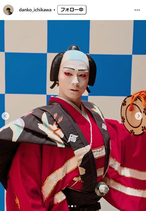 市川團子のインスタグラムから