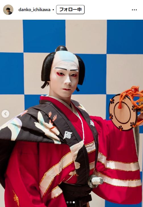 市川團子のインスタグラムから