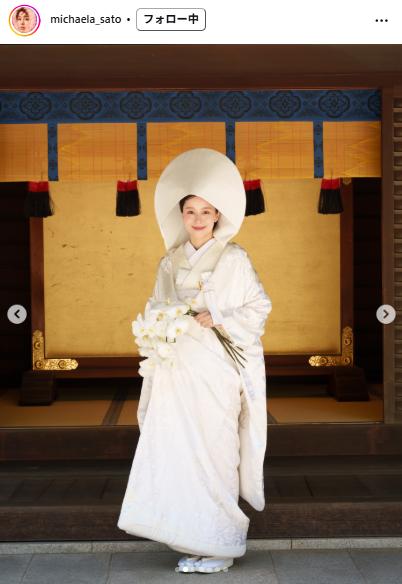 佐藤ミケーラ倭子のインスタグラムから