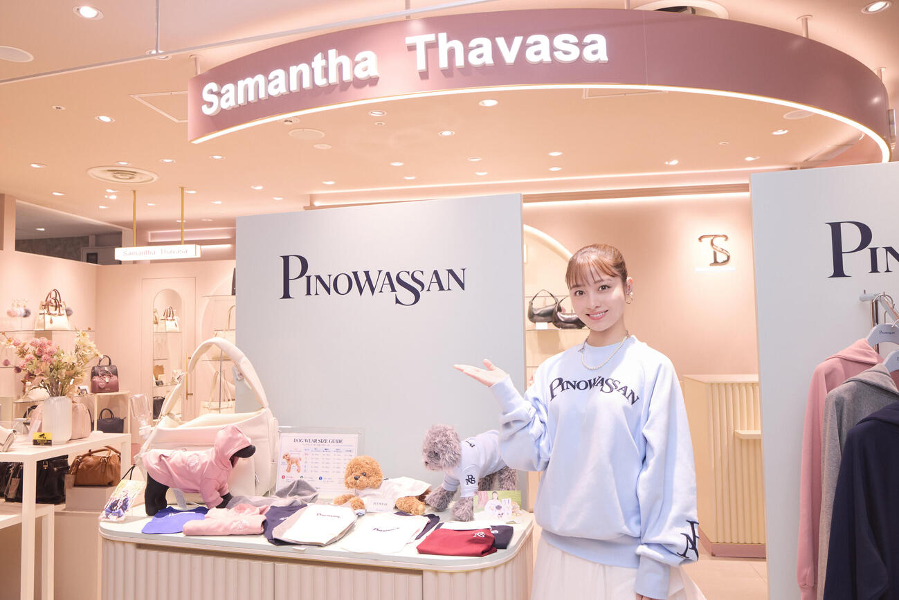 「PINOWASSAN」お披露目会に登壇した橋本環奈