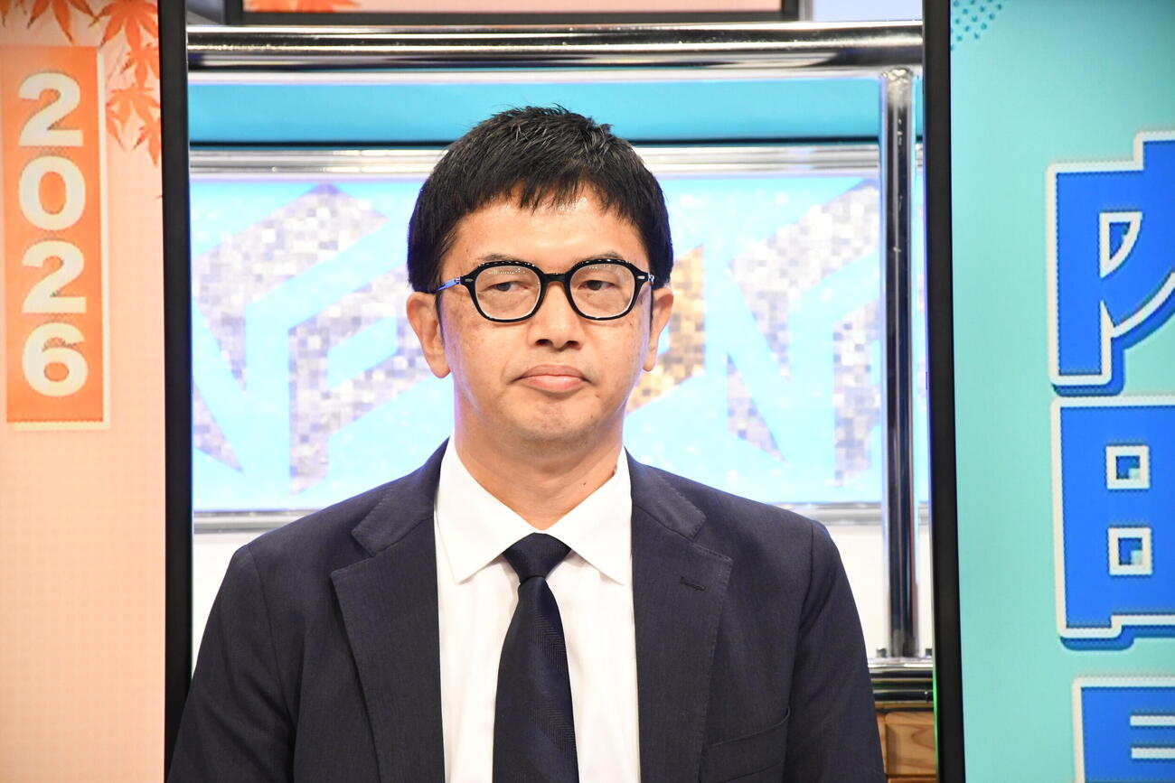 読売テレビの秋の改編説明会に出席した内田昌宏コンテンツ戦略部長（撮影・阪口孝志）