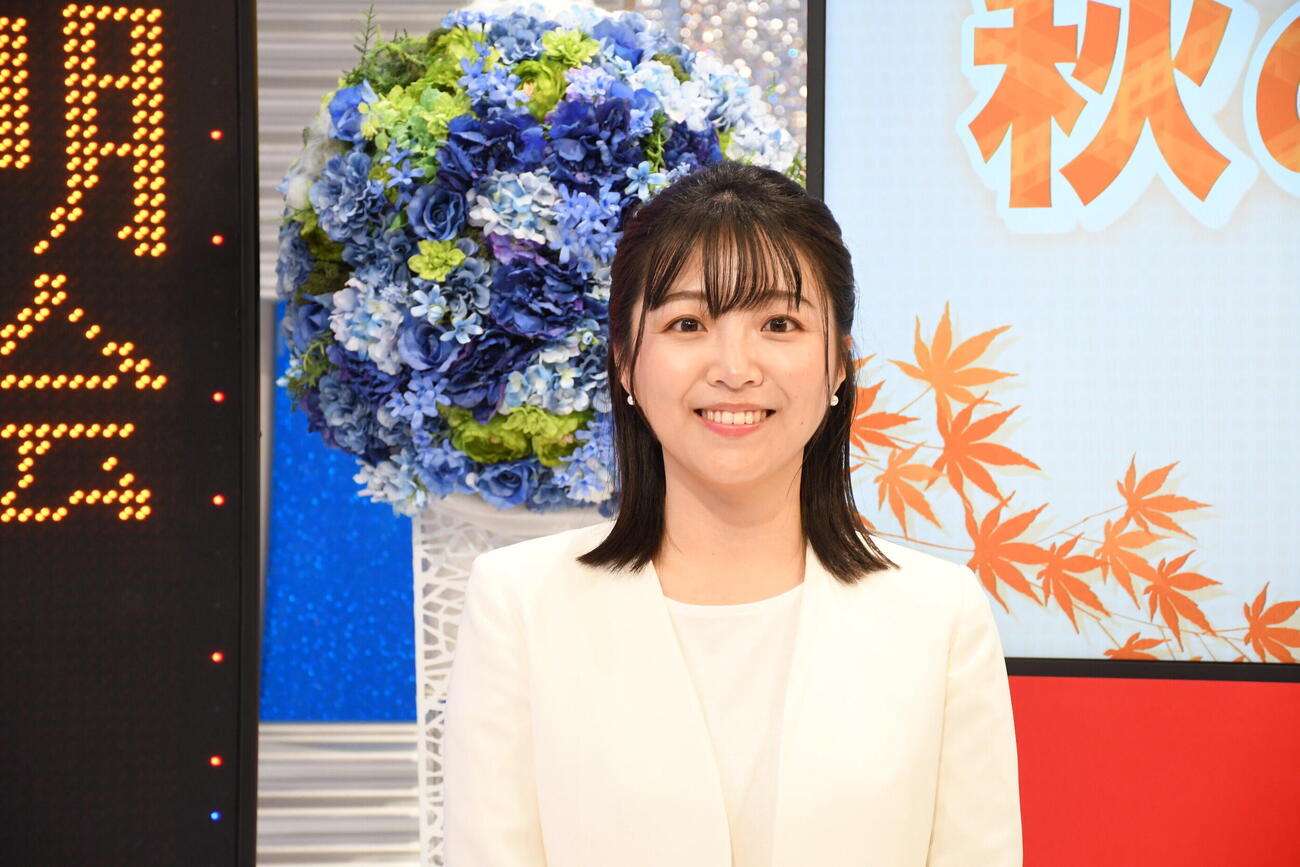 読売テレビの秋の改編説明会に出席した黒木千晶アナウンサー（撮影・阪口孝志）
