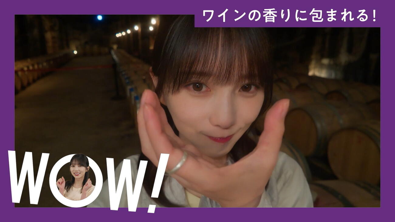 「サントリーWOW! PARK」Vlogシリーズに出演している与田祐希