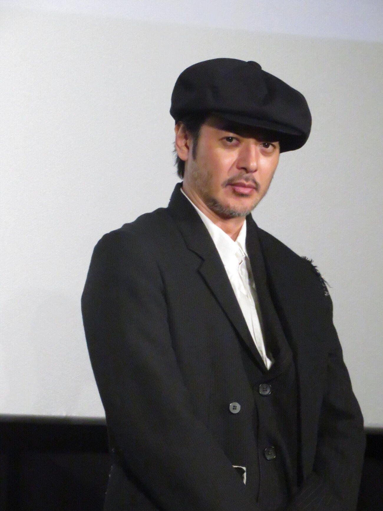 「さとこはいつも」の公開初日舞台あいさつを行ったオダギリジョー