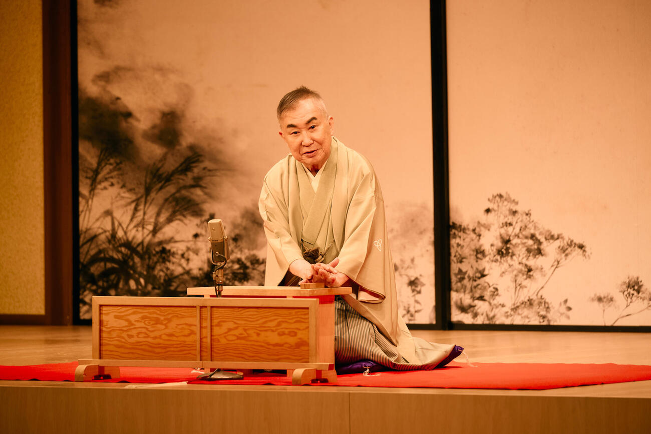大阪落語祭初日のトリを務めた桂文枝