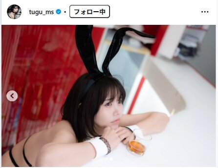真中つぐのインスタグラムから