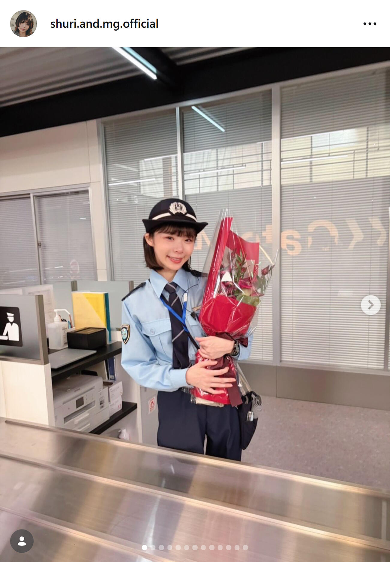 趣里のインスタグラムから