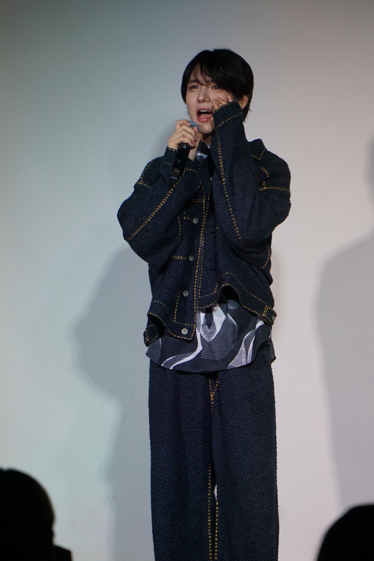 自身初のファンミーティングで太田プロ所属を発表した木村来士