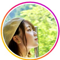 咲田ゆなのインスタグラムから