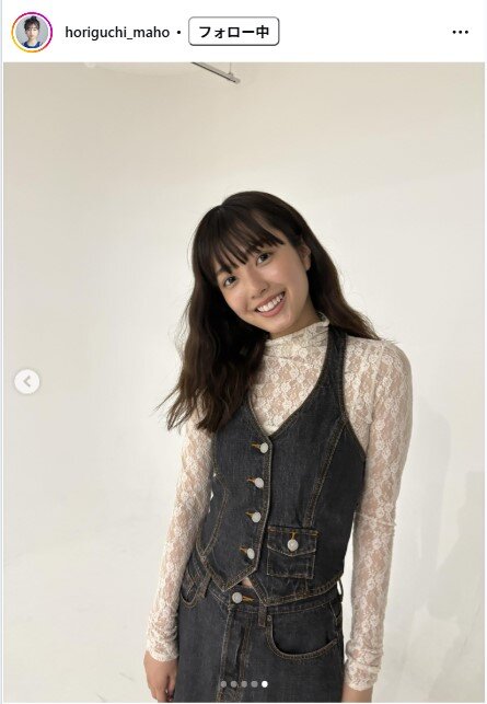 堀口真帆のインスタグラムから