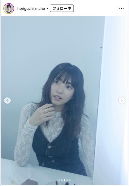 堀口真帆のインスタグラムから