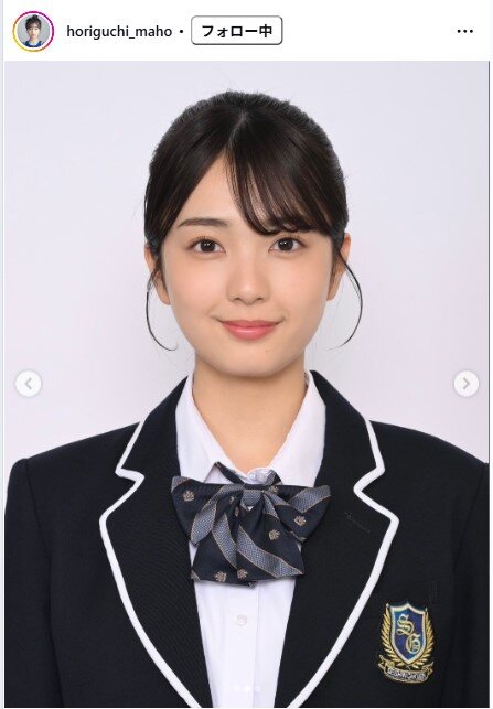 堀口真帆のインスタグラムから
