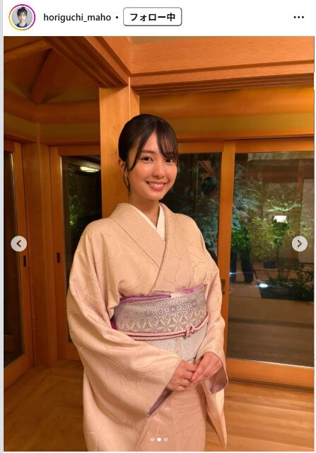 堀口真帆のインスタグラムから