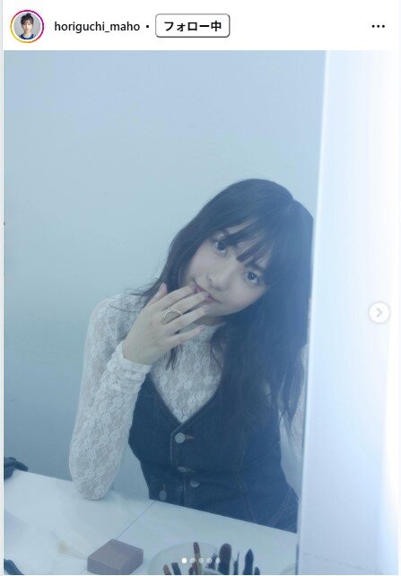 堀口真帆のインスタグラムから