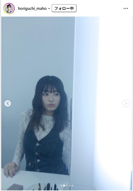 堀口真帆のインスタグラムから