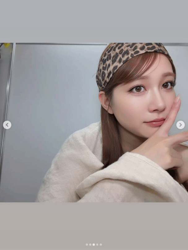 生見愛瑠のインスタグラムから