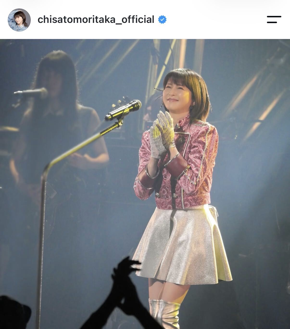 森高千里のインスタグラムから