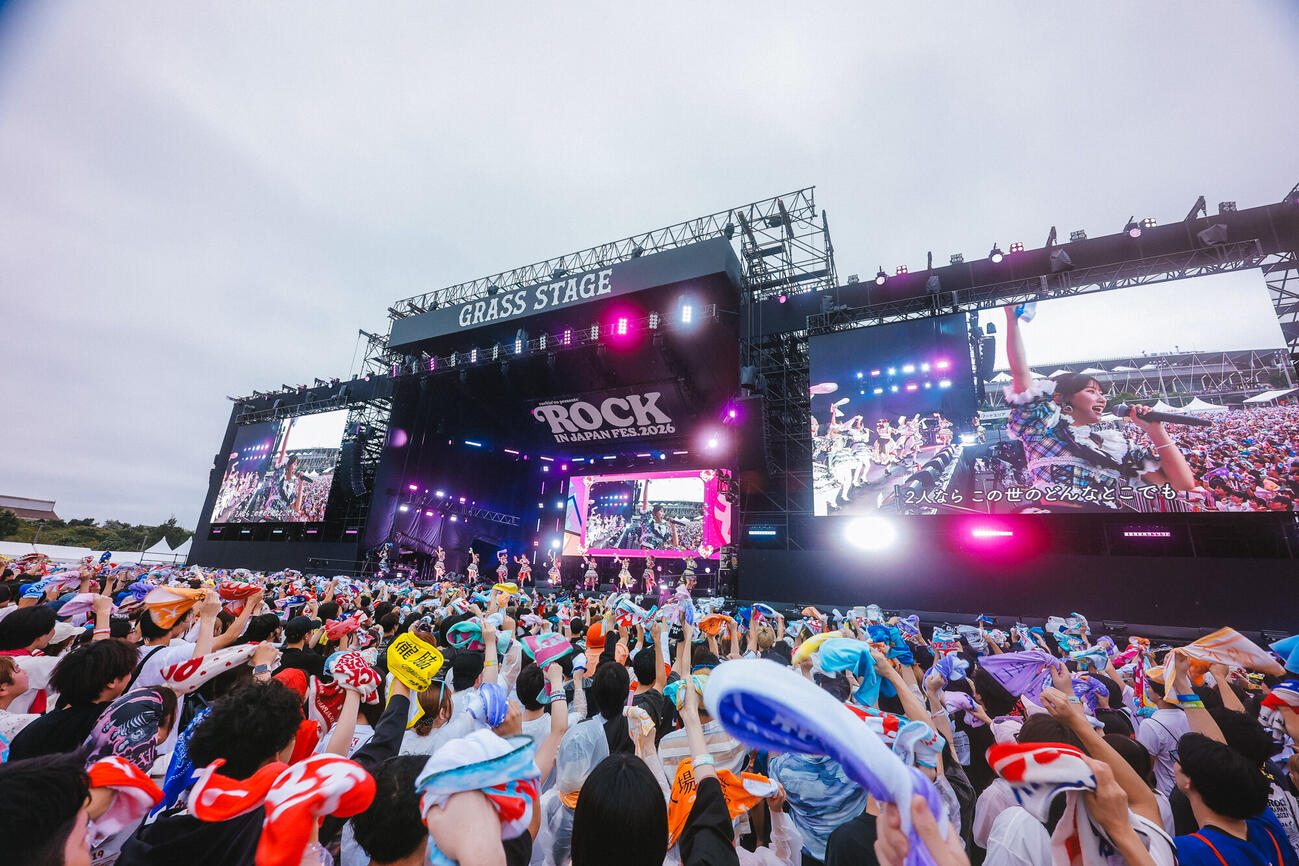 「ROCK IN JAPAN FESTIVAL 2026」に出演した＝LOVE