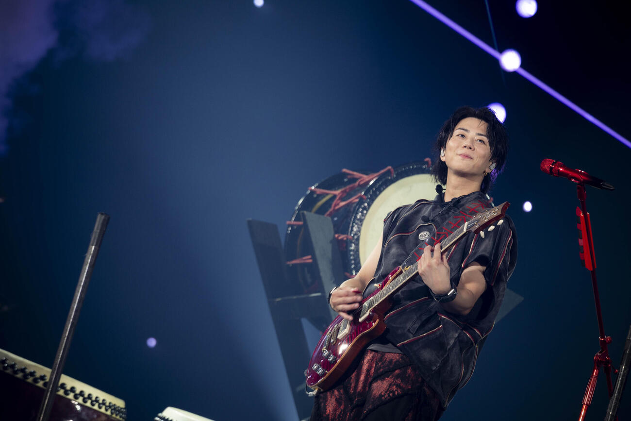 全国ツアー「ULTRActi：on」最終公演でパフォーマンスする北山宏光