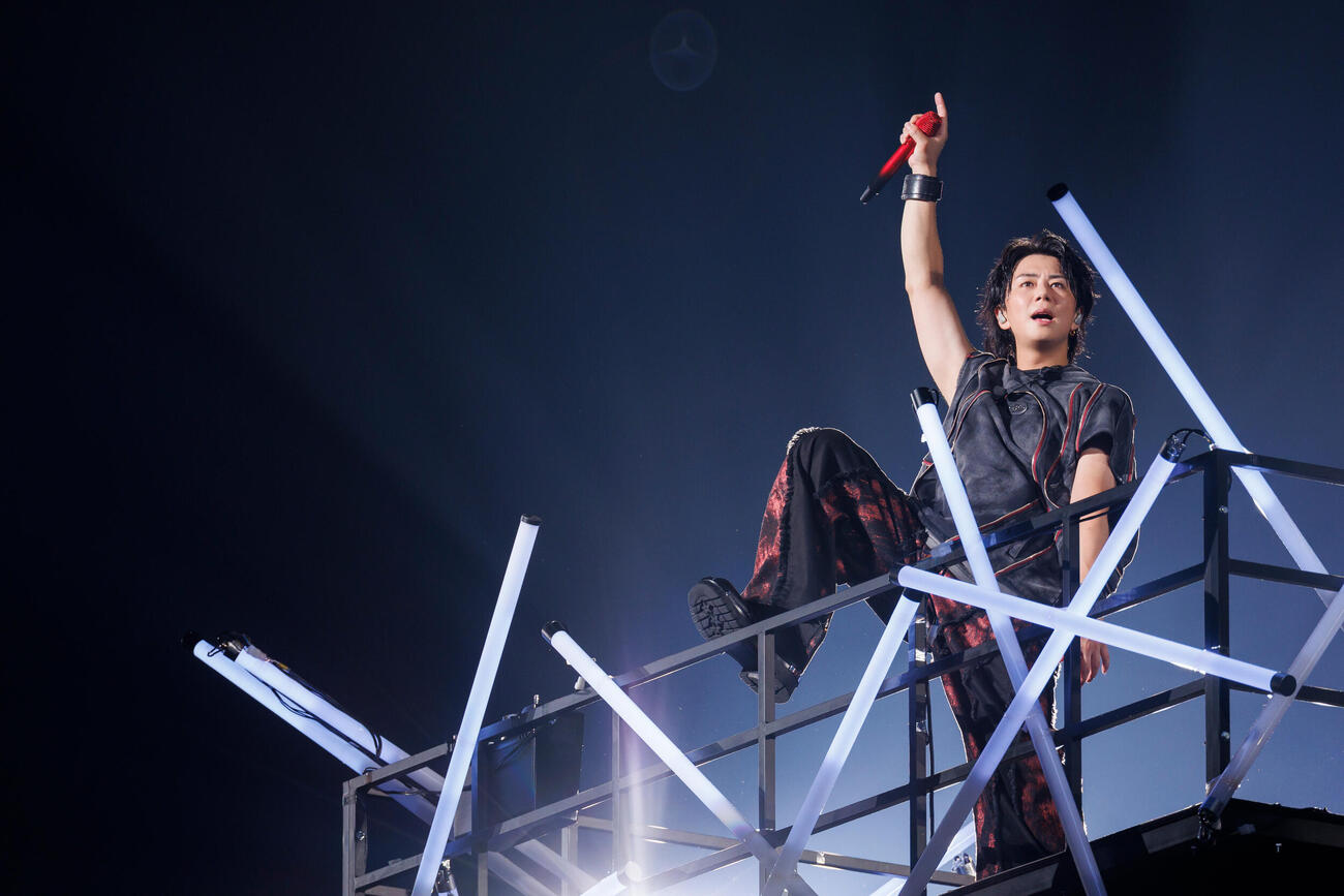 全国ツアー「ULTRActi：on」最終公演でパフォーマンスする北山宏光