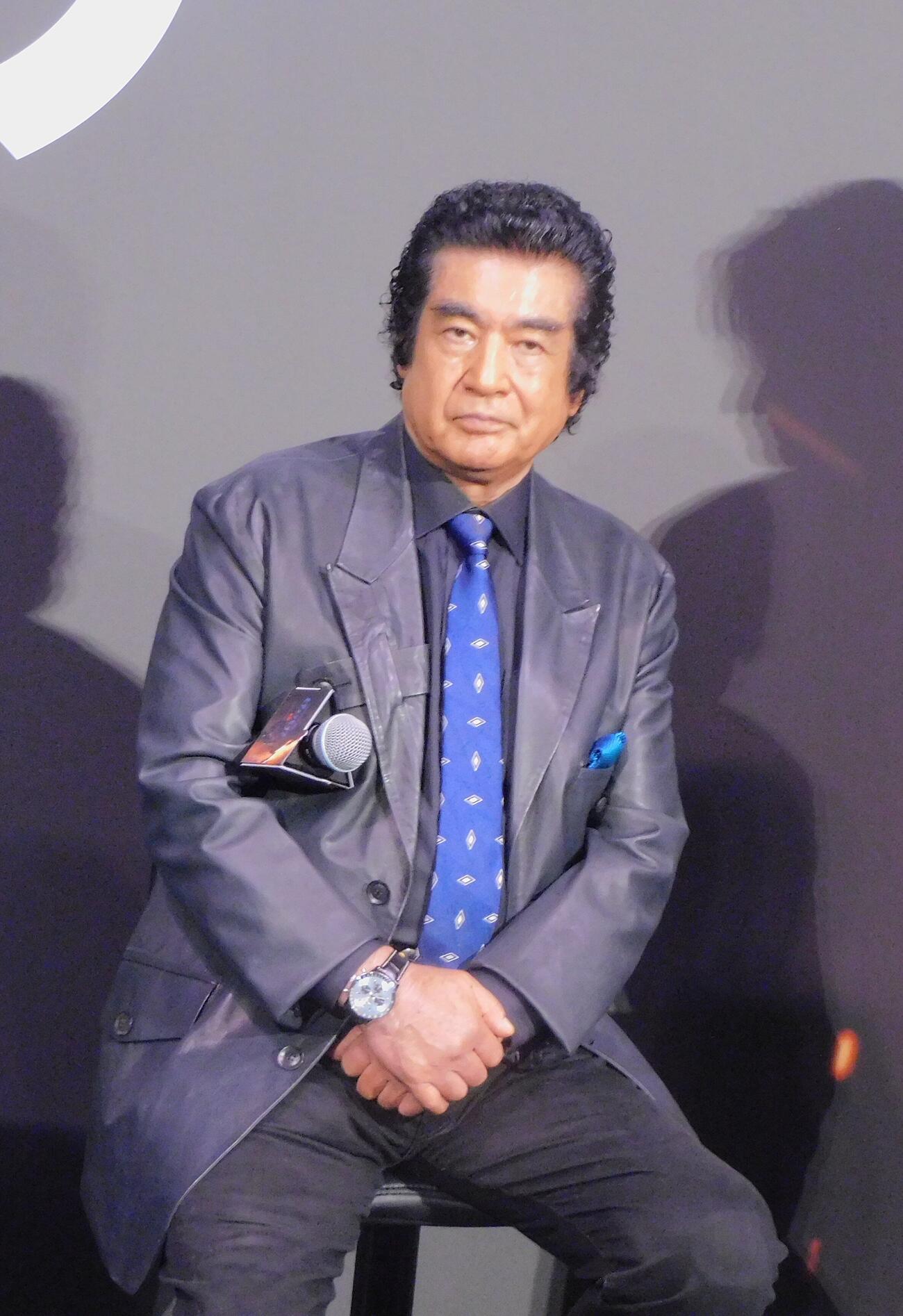 映画「オデュッセイア」大ヒット記念　吹替版上映イベントに登壇した藤岡弘、