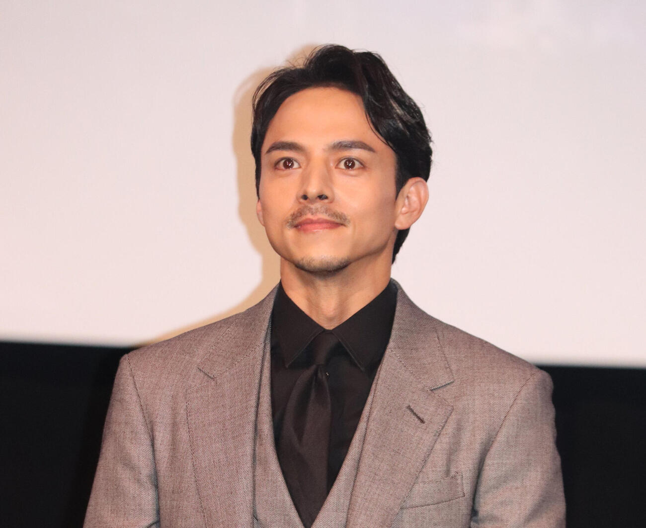 映画「沖晴くんの涙を殺して」完成披露試写会に出席した満島真之介
