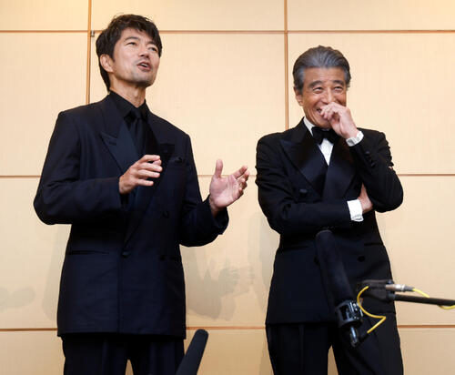 舘ひろし「幸せ者です」芸能生活50周年イベント「泣かないで」歌唱、初