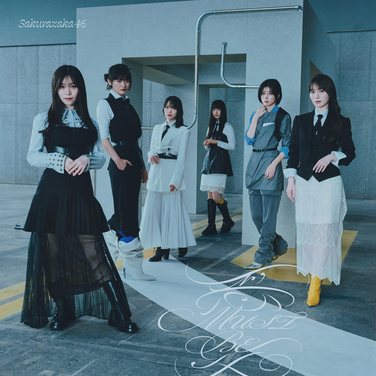 櫻坂46「愛　MUST BE」ジャケットアートワーク