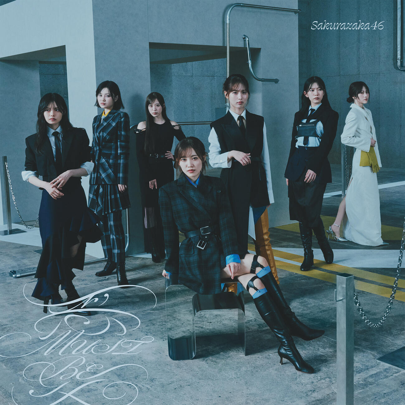 櫻坂46「愛　MUST BE」ジャケットアートワーク