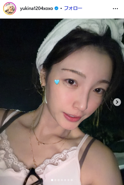木下優樹菜のインスタグラムから