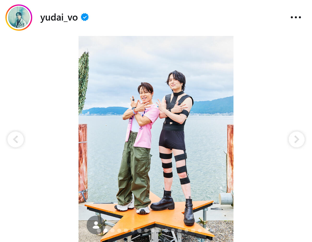 竹中雄大のインスタグラムから