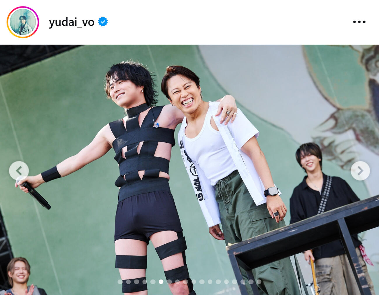 竹中雄大のインスタグラムから
