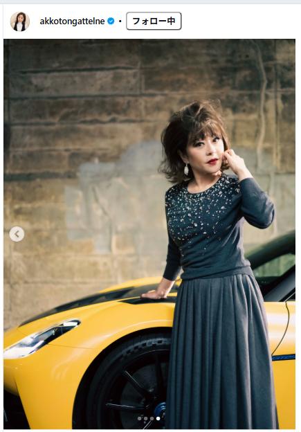 松本明子のインスタグラムから