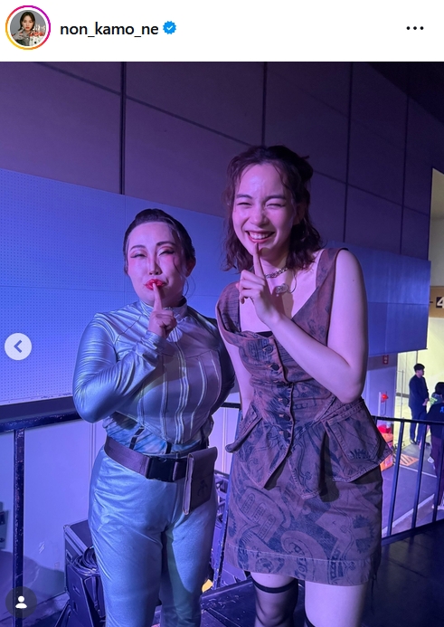 のんのインスタグラムから