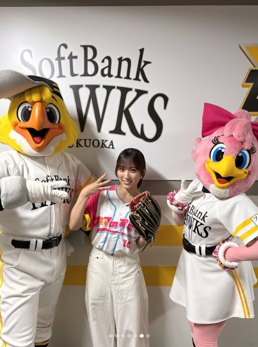 矢吹奈子インスタグラムより