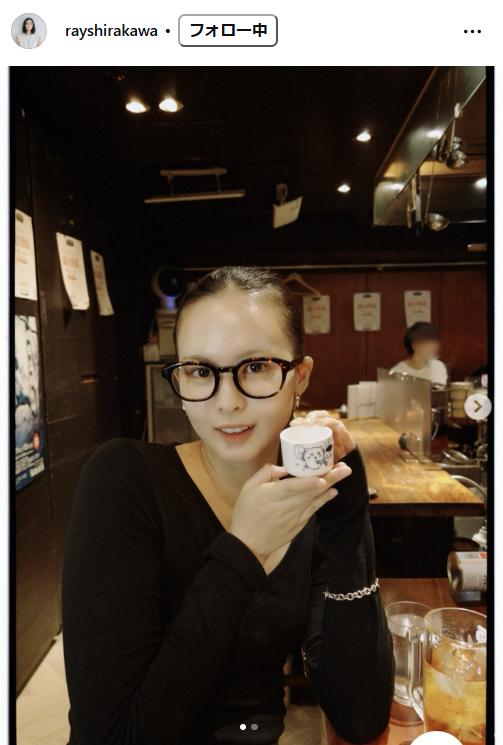 白河れいのインスタグラムから