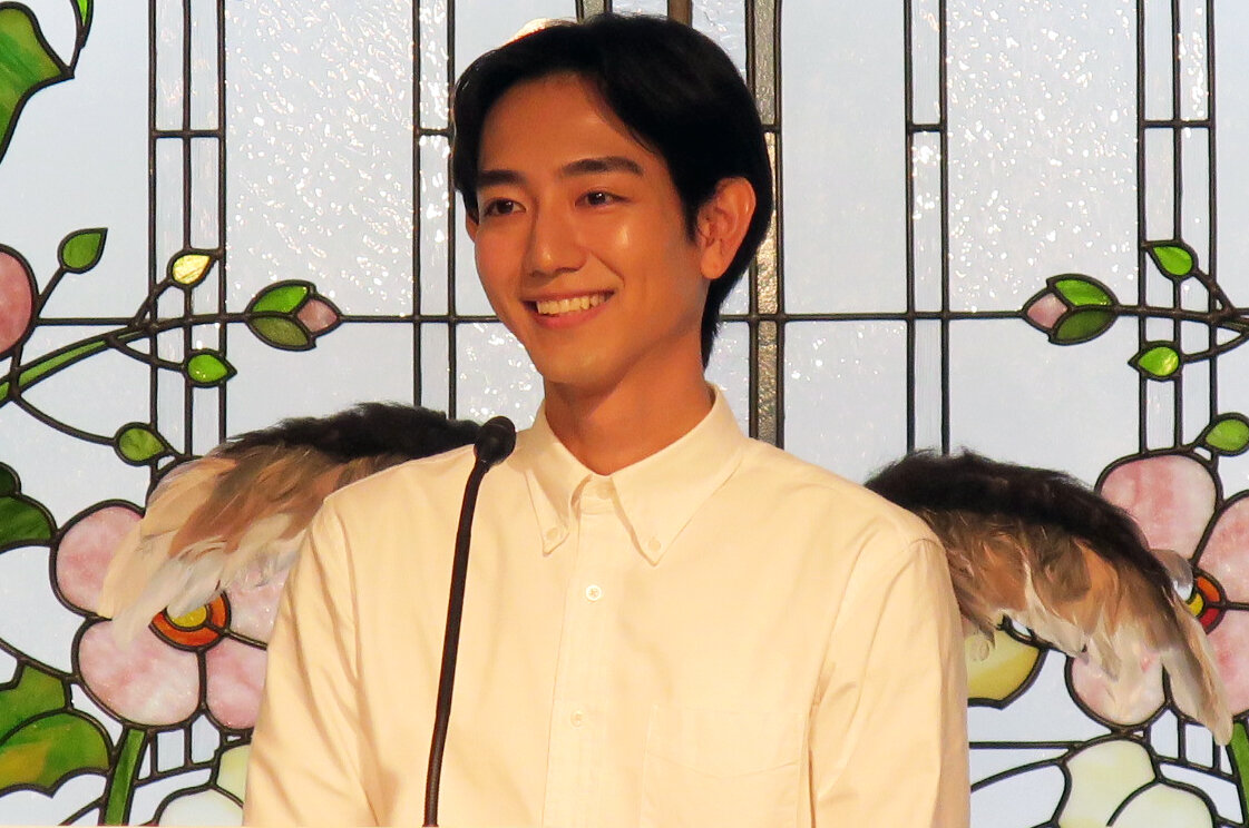 BS－TBSドラマ「天狗の台所　Season3」記者発表会に出席した主演の駒木根葵汰