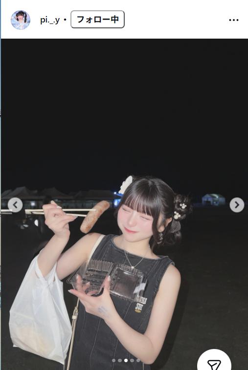 姫野ひなののインスタグラムから
