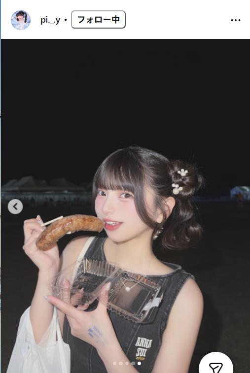 姫野ひなののインスタグラムから