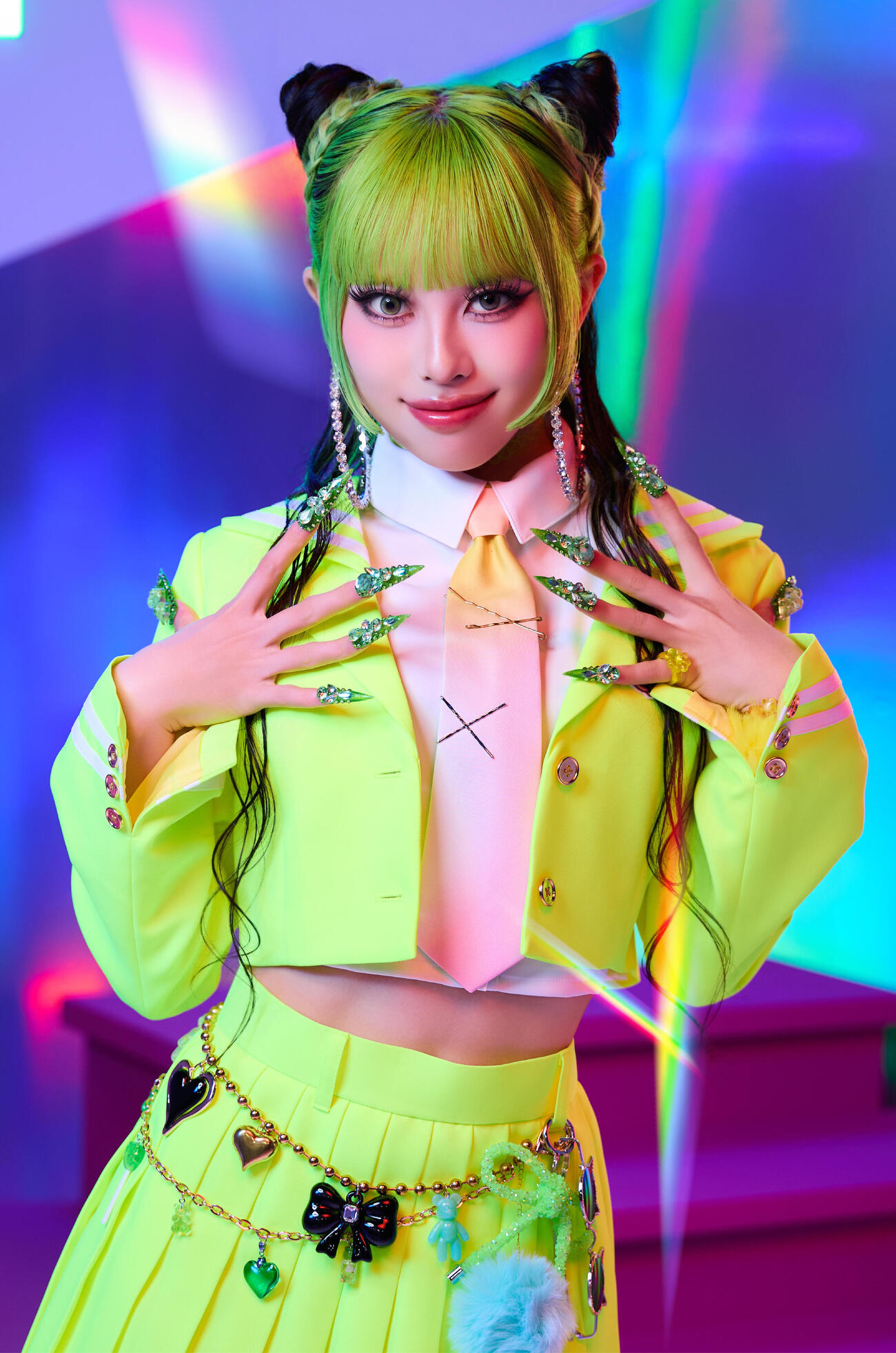 デビューが決まったGALEDGE．のYUINEKO