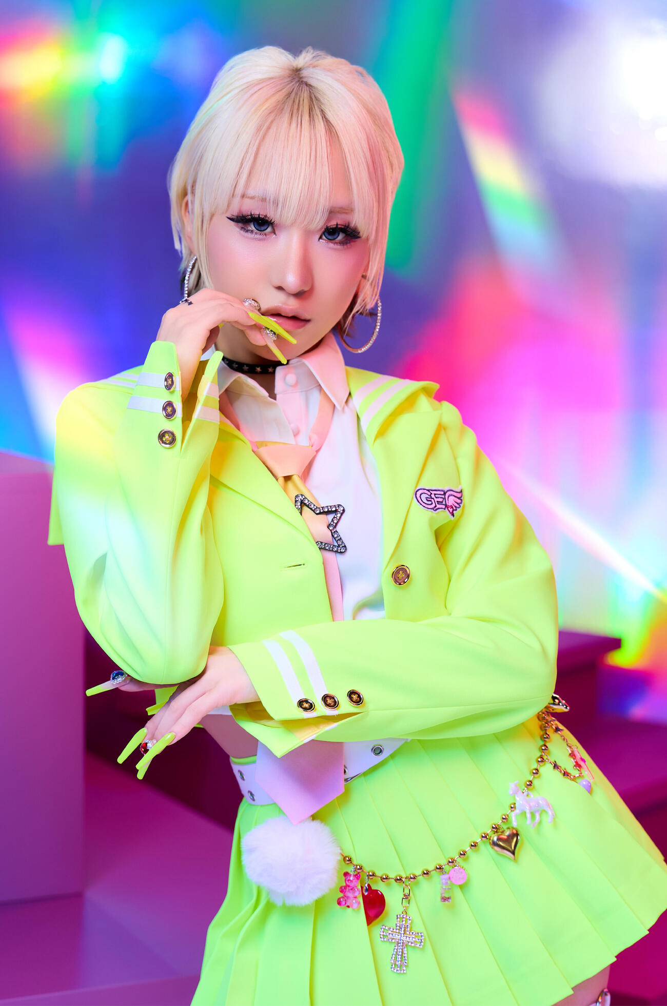 デビューが決まったGALEDGE．のRENPOM