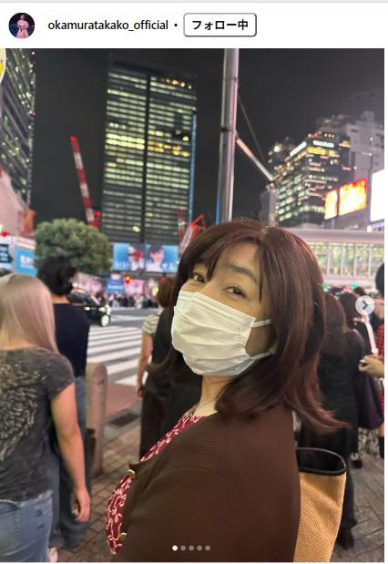 岡村孝子のインスタグラムから
