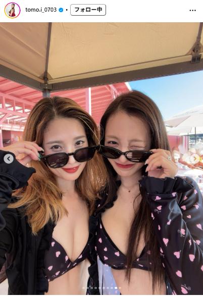 板野友美のインスタグラムから